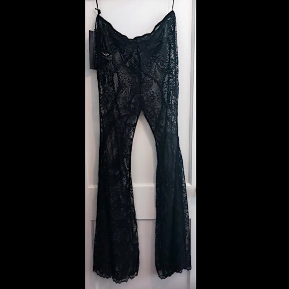 Punk Rave Flare Lace Pants NWT - Picture 2 of 8
